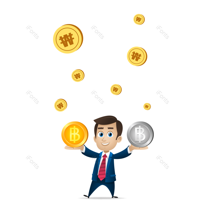 金融图片,金币元素,职业PNG,理财免抠素材